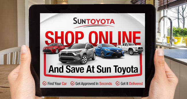 Shop Online And Save At Sun Toyota