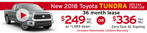 New 2017 Toyota Tundra 4x4 Crew Cab