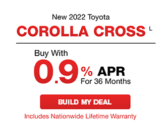 New 2022 Toyota Corolla Cross