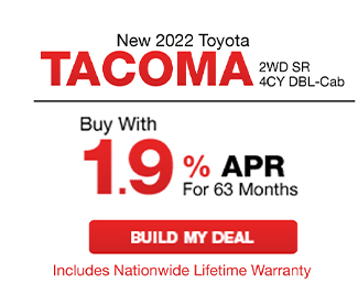 New 2022 Toyota Tacoma