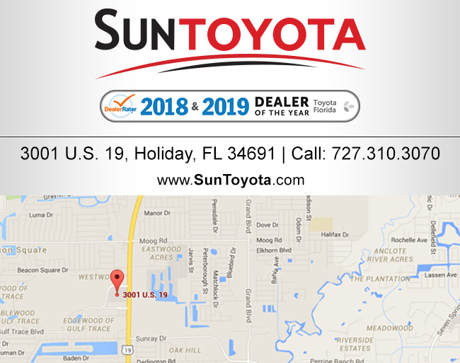 Sun Toyota Map