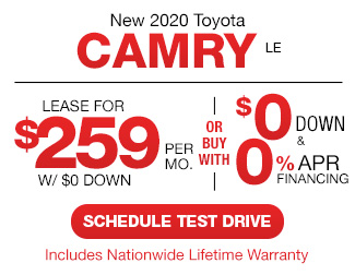 New 2020 Toyota Camry