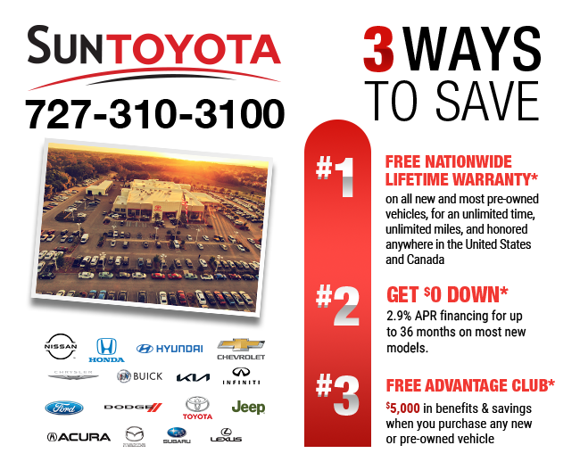 3 ways to save from sun toyota