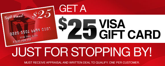 Get a Advantage Club Card $25 Visa Gift Card Just for talking to us!