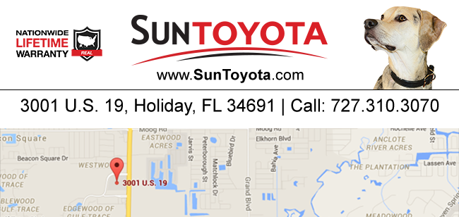 Sun Toyota Map, Address, Phone number