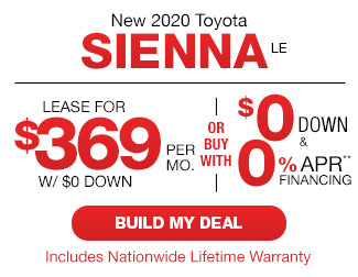 New 2020 Toyota Sienna L