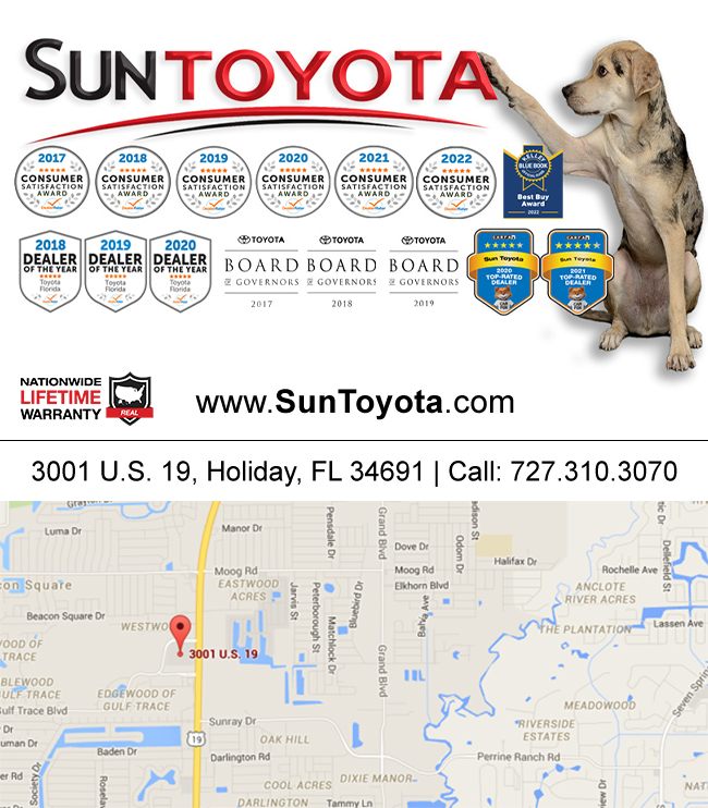 Sun Toyota Map, Address, Phone number