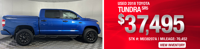 Used Toyota Tundra in Blue