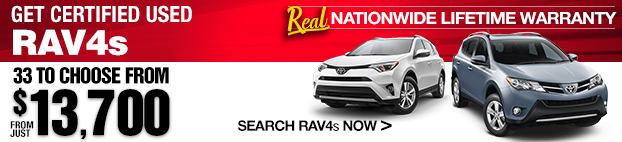 Get Certified Used RAV4s