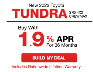 New 2022 Toyota Tundra