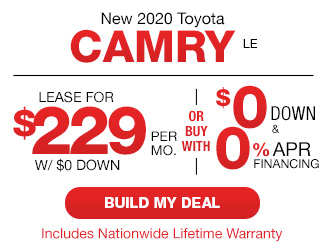 New 2020 Toyota Camry