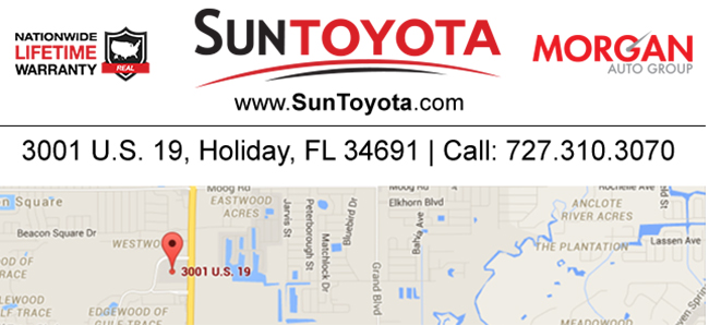 Sun Toyota Map, Address, Phone number