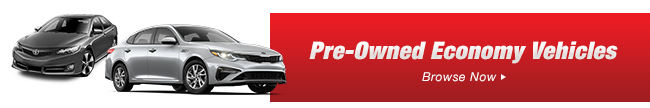 Get Pre-Owned Economy Vehicles