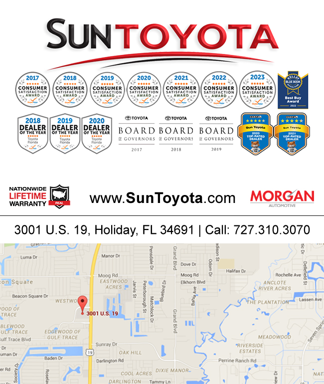 Sun Toyota Map, Address, Phone number