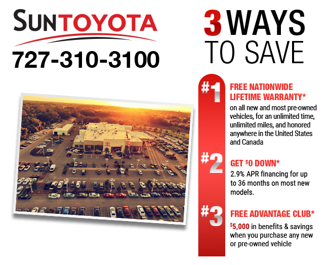 3 ways to save from sun toyota