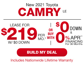 New 2021 Toyota Camry LE  