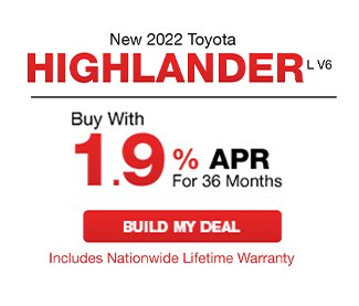 New 2022 Toyota Highlander