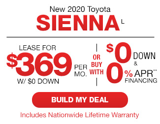 New 2020 Toyota Sienna L