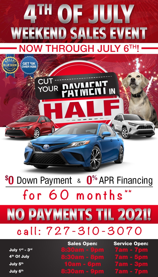 4th Of July Sales Event