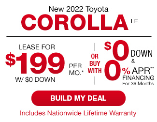 New 2021 Toyota Corolla LE