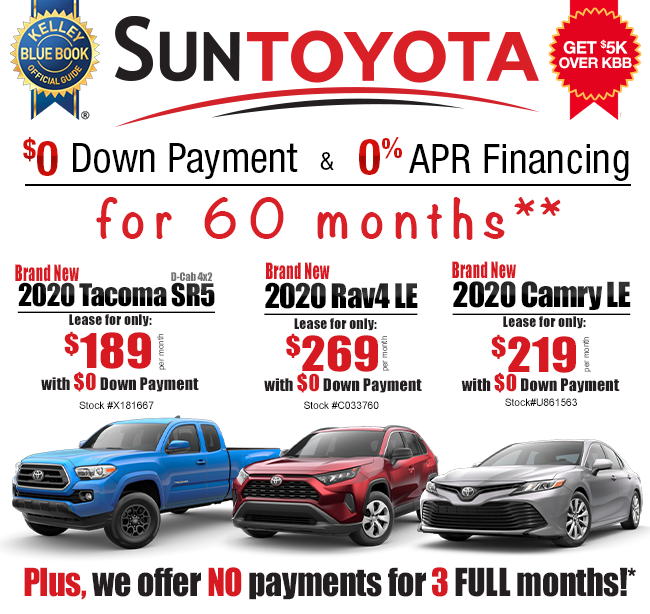 $0 Down Payment And 0% APR Financing