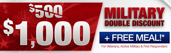 $1,000 Military Rebate