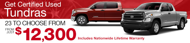 Certified Used Tundras