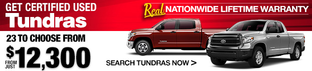 Get Certified Used Tundras