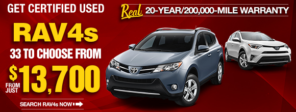 Get Certified Used Rav-4