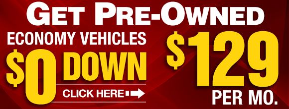 Get Pre-owned economy vehicles