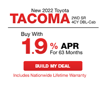 New 2022 Toyota Tacoma