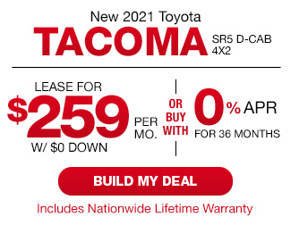 New 2021 Toyota Tacoma