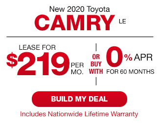 New 2020 Toyota Camry