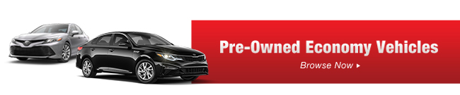 Get Pre-Owned Economy Vehicles