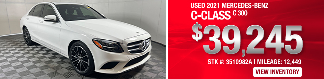 Used 2021 Mercedes-benz C-Class