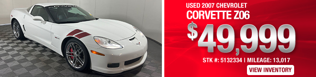 Used 2007 Chevrolet Corvette Z06