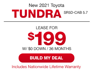 New 2021 Toyota Tundra