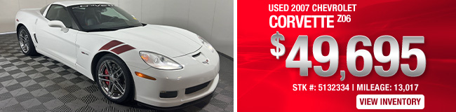 Used Corvette 2007