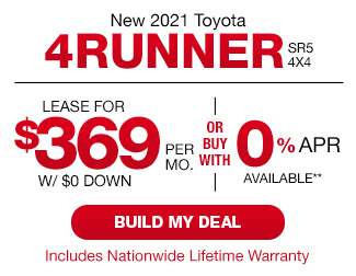 New 2020 Toyota 4RUNNER SR5 4x2