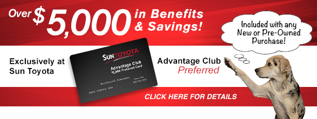 $5000 Advantage Club Preferred Club