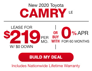 New 2020 Toyota Camry