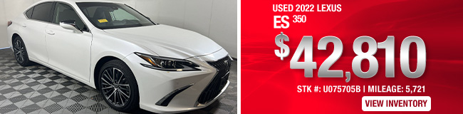 Used Lexus ES