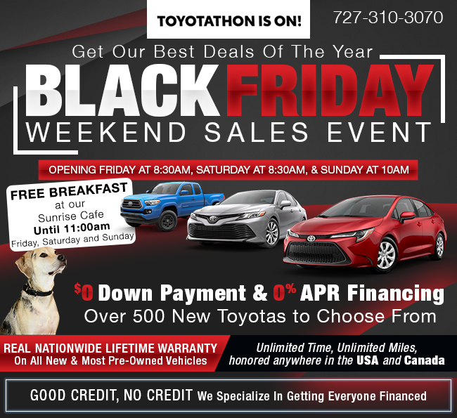 Black Friday Weekend Sales Event