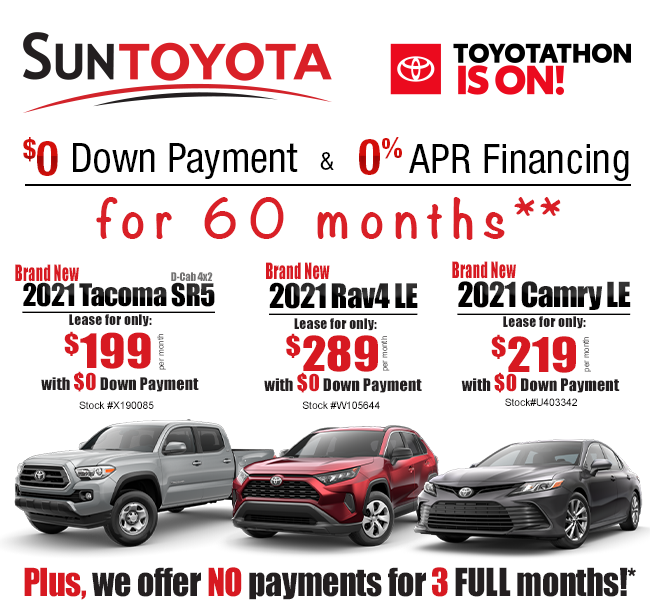 $0 Down Payment And 0% APR Financing