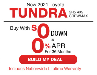 New 2021 Toyota Tundra SR5