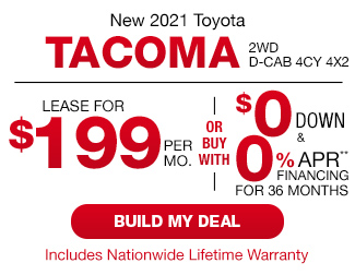 New 2021 Toyota Tacoma