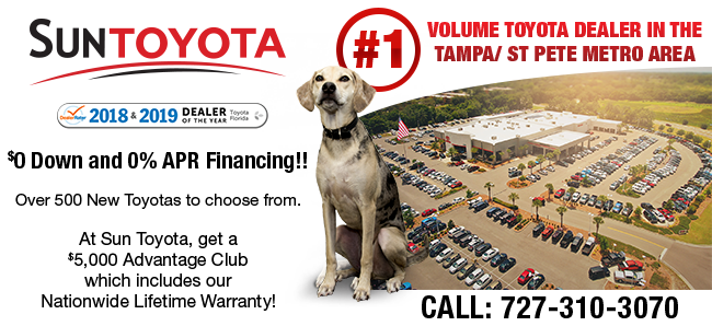 Sun Toyota #1 Volumn Toyota Dealer!