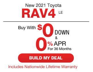 New 2021 Toyota RAV4 LE