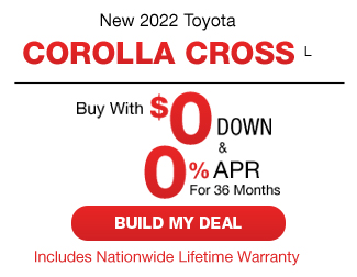 New 2021 Toyota Corolla cross L