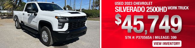 Used 2023 Chevrolet Silverado 2500HD